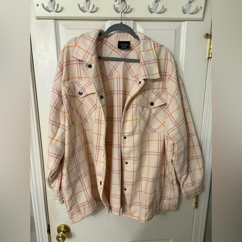 Thick button down